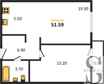 49,2 м², 2-комнатная квартира 6 550 000 ₽ - изображение 39