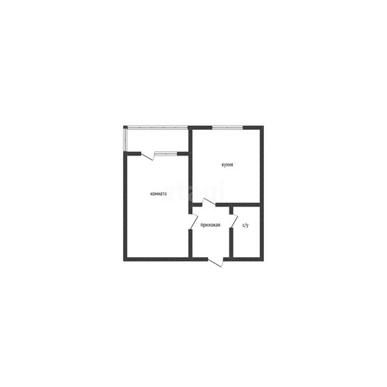 35,6 м², 1-комнатная квартира 5 100 000 ₽ - изображение 1