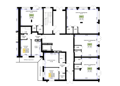 47,4 м², 1-комнатная квартира 5 549 310 ₽ - изображение 26