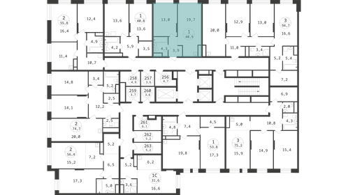 37,9 м², 1-комнатная квартира 9 750 000 ₽ - изображение 131