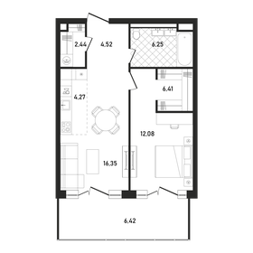 66,6 м², 2-комнатная квартира 49 626 672 ₽ - изображение 15