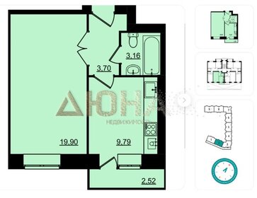 57,4 м² дом, 5,9 сотки участок 2 890 000 ₽ - изображение 57