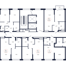 Квартира 43 м², 1-комнатная - изображение 3