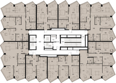 121 м², 4-комнатная квартира 73 209 232 ₽ - изображение 68