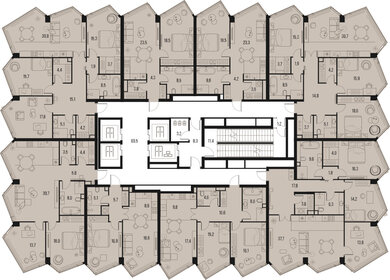 125,8 м², 4-комнатная квартира 80 148 816 ₽ - изображение 38