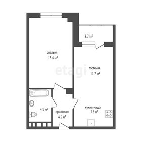 Квартира 44,9 м², 2-комнатная - изображение 2