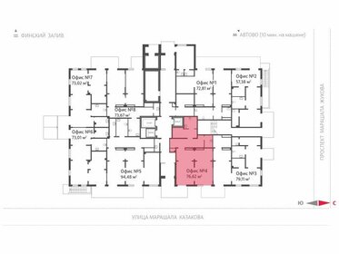 72,2 м², помещение свободного назначения 24 114 800 ₽ - изображение 17