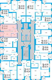 37,2 м², 2-комнатная квартира 5 538 330 ₽ - изображение 13