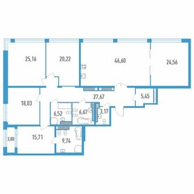 Квартира 211 м², 5-комнатная - изображение 1