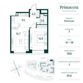 49,7 м², 1-комнатная квартира 28 388 640 ₽ - изображение 30