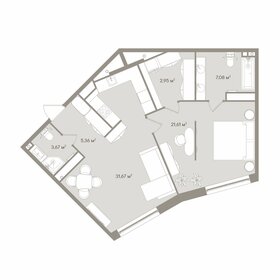 72,5 м², 2-комнатные апартаменты 70 934 336 ₽ - изображение 63