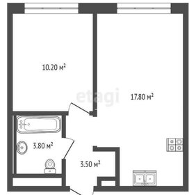 32,4 м², 1-комнатная квартира 11 849 889 ₽ - изображение 31