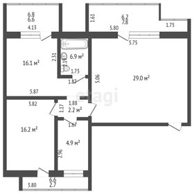 Квартира 85,3 м², 2-комнатные - изображение 2