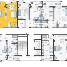 Квартира 61 м², 2-комнатная - изображение 2