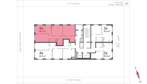 80 м², 3-комнатная квартира 48 800 000 ₽ - изображение 114