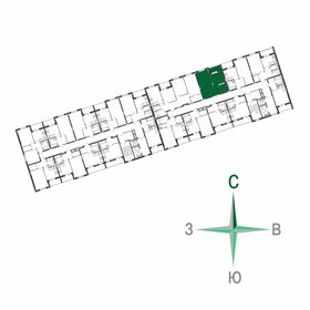 39,3 м², 1-комнатная квартира 3 694 200 ₽ - изображение 57