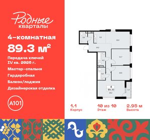 95 м², 4-комнатная квартира 20 000 000 ₽ - изображение 20