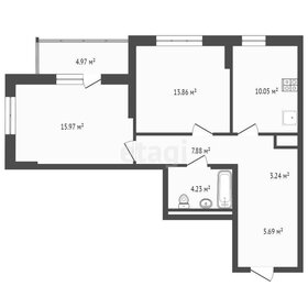 59,1 м², 2-комнатная квартира 6 950 000 ₽ - изображение 58
