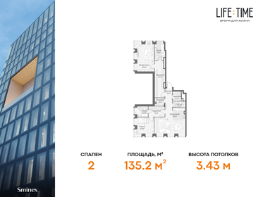 112,7 м², 3-комнатная квартира 150 000 000 ₽ - изображение 75