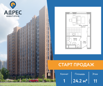 21,9 м², квартира-студия 5 284 826 ₽ - изображение 9