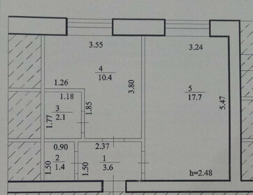 33 м², 1-комнатная квартира 2 035 000 ₽ - изображение 11