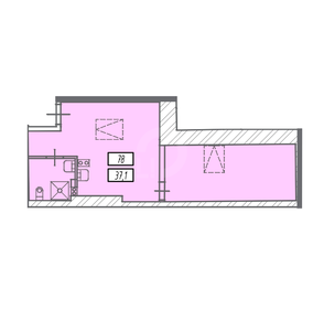 41,2 м², 1-комнатная квартира 6 315 960 ₽ - изображение 28