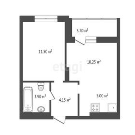 Квартира 38,5 м², 2-комнатная - изображение 1