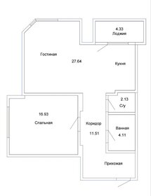 62,4 м², 2-комнатная квартира 13 100 000 ₽ - изображение 126