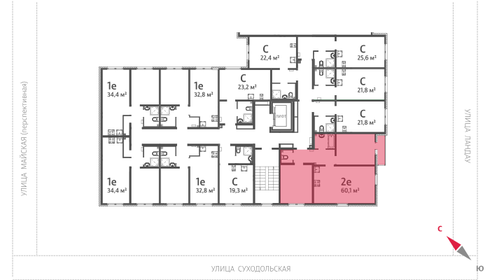 74,5 м², 3-комнатная квартира 7 000 000 ₽ - изображение 18