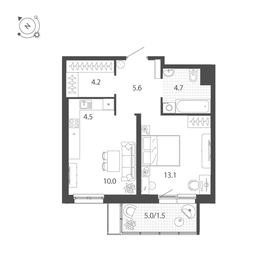 92,7 м², 3-комнатная квартира 7 500 000 ₽ - изображение 82