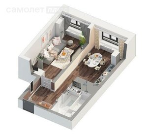36,7 м², 1-комнатная квартира 6 800 000 ₽ - изображение 38