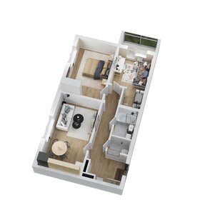 65,5 м², 3-комнатная квартира 5 400 000 ₽ - изображение 63