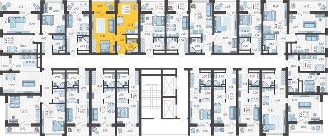 25 м², 1-комнатная квартира 3 750 000 ₽ - изображение 92