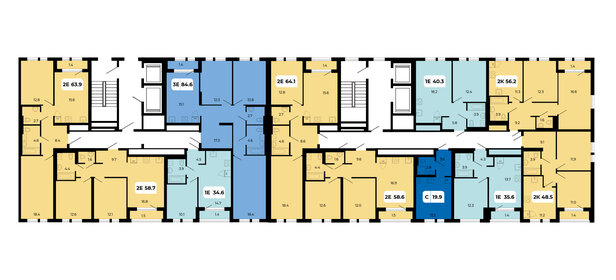 40 м², 1-комнатная квартира 4 740 000 ₽ - изображение 68