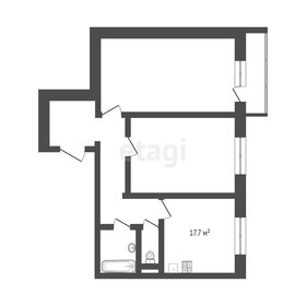 Квартира 56,3 м², 2-комнатная - изображение 1