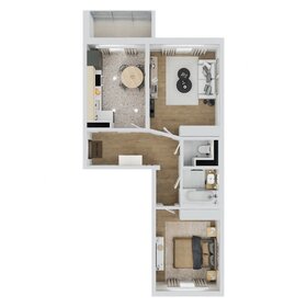 55 м², 2-комнатная квартира 5 227 850 ₽ - изображение 34