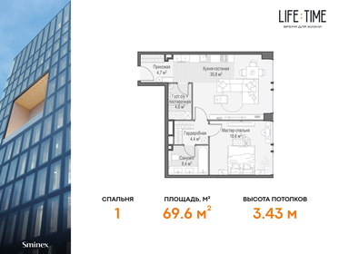 76,3 м², 2-комнатные апартаменты 65 000 000 ₽ - изображение 110