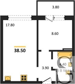 38,7 м², 1-комнатная квартира 5 050 000 ₽ - изображение 12