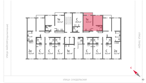 33,5 м², 1-комнатная квартира 3 952 464 ₽ - изображение 5