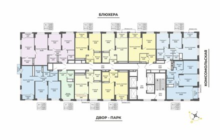 58,1 м², 2-комнатная квартира 11 900 000 ₽ - изображение 80