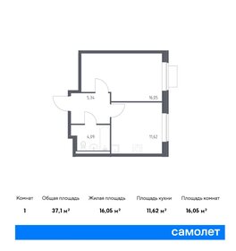 39 м², 1-комнатная квартира 7 000 000 ₽ - изображение 46