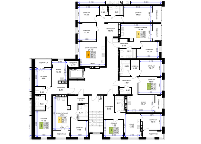 Квартира 58 м², 2-комнатная - изображение 2