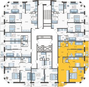 102,5 м², 3-комнатная квартира 11 480 000 ₽ - изображение 37