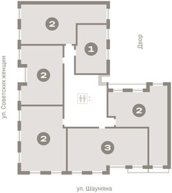 70 м², 2-комнатная квартира 15 500 000 ₽ - изображение 90