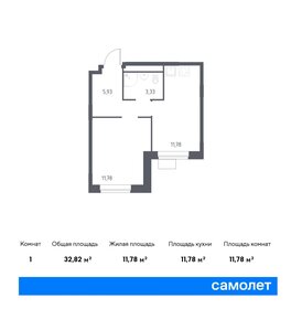 33 м², 1-комнатная квартира 5 000 000 ₽ - изображение 12