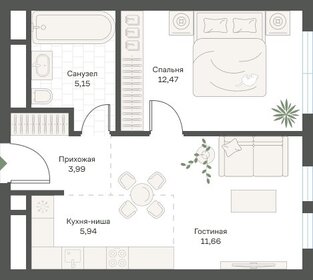 34 м², 1-комнатная квартира 10 100 000 ₽ - изображение 116