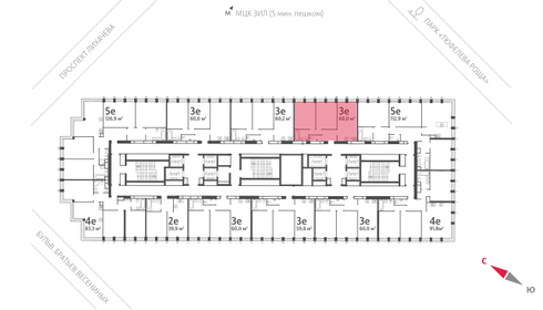 61 м², 2-комнатная квартира 31 015 024 ₽ - изображение 43