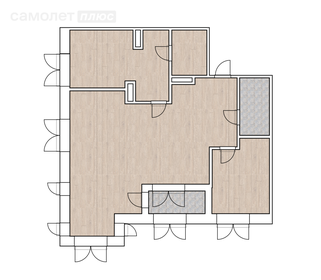 Квартира 80 м², 3-комнатная - изображение 1