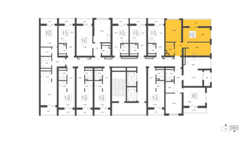 80 м², 2-комнатная квартира 22 000 000 ₽ - изображение 75