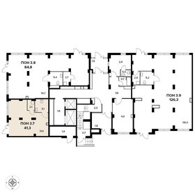 70 м², 2-комнатная квартира 90 000 ₽ в месяц - изображение 103